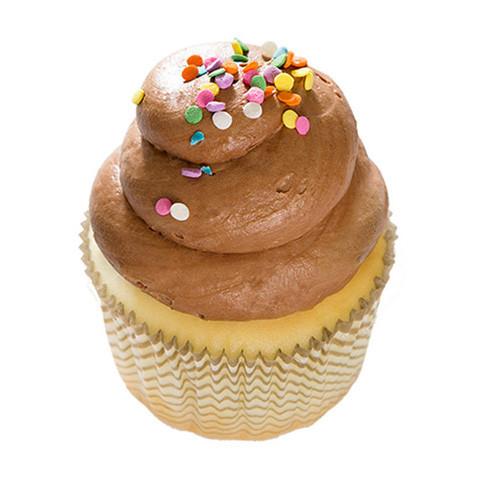 Order Vanilla Birthday Cupcake  food online from House Of Cupcakes store, East Brunswick on bringmethat.com