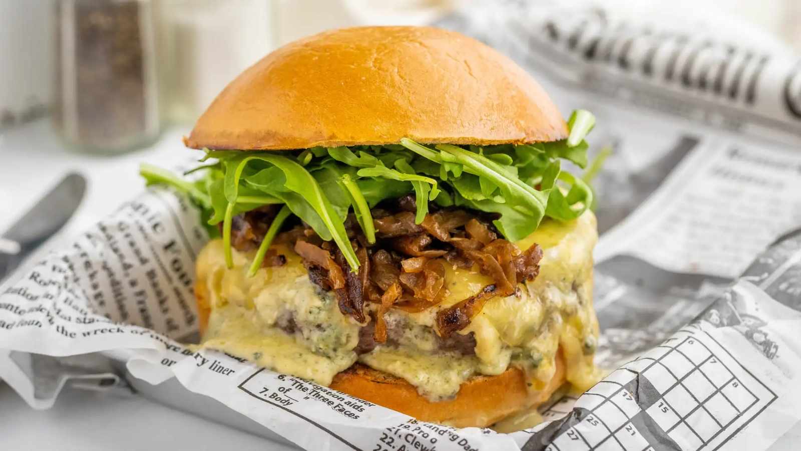Order The Marsellus Wallace Burger food online from Royale store, New York on bringmethat.com