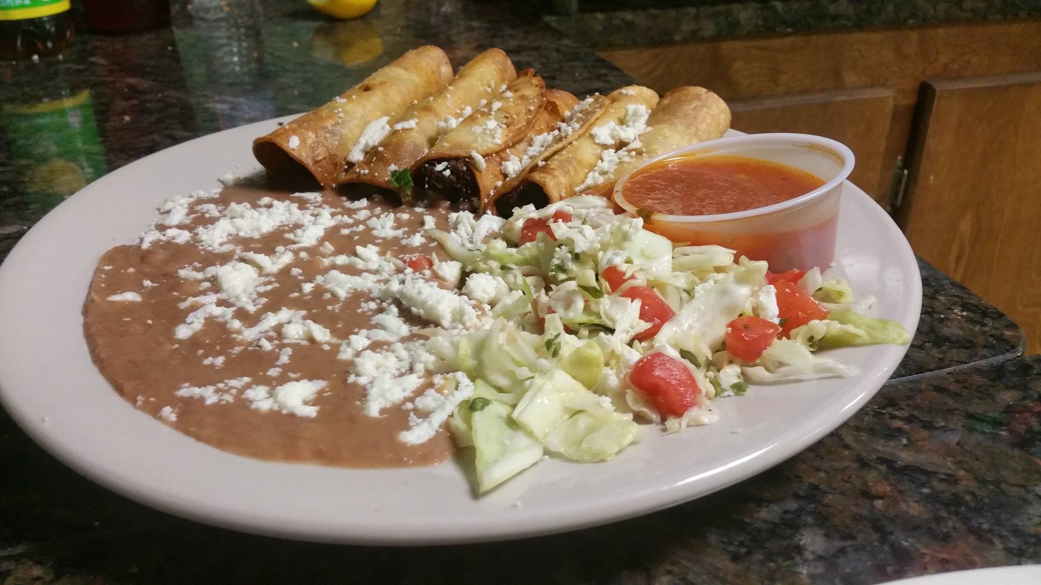 Order Tacos Dorados food online from Los Gemelos Family Restaurant store, Telford on bringmethat.com