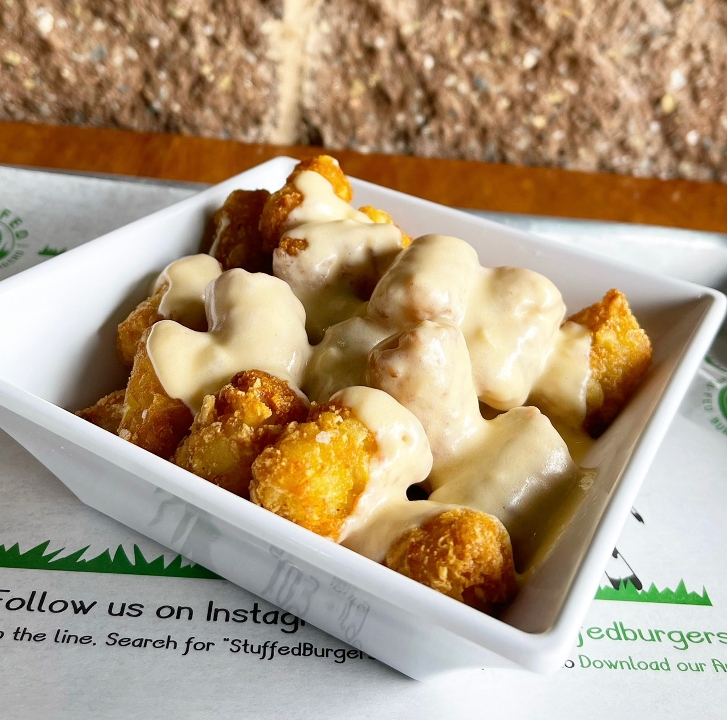 Order Cheese Tots food online from Stuffed Grass Fed Burgers store, Montclair on bringmethat.com