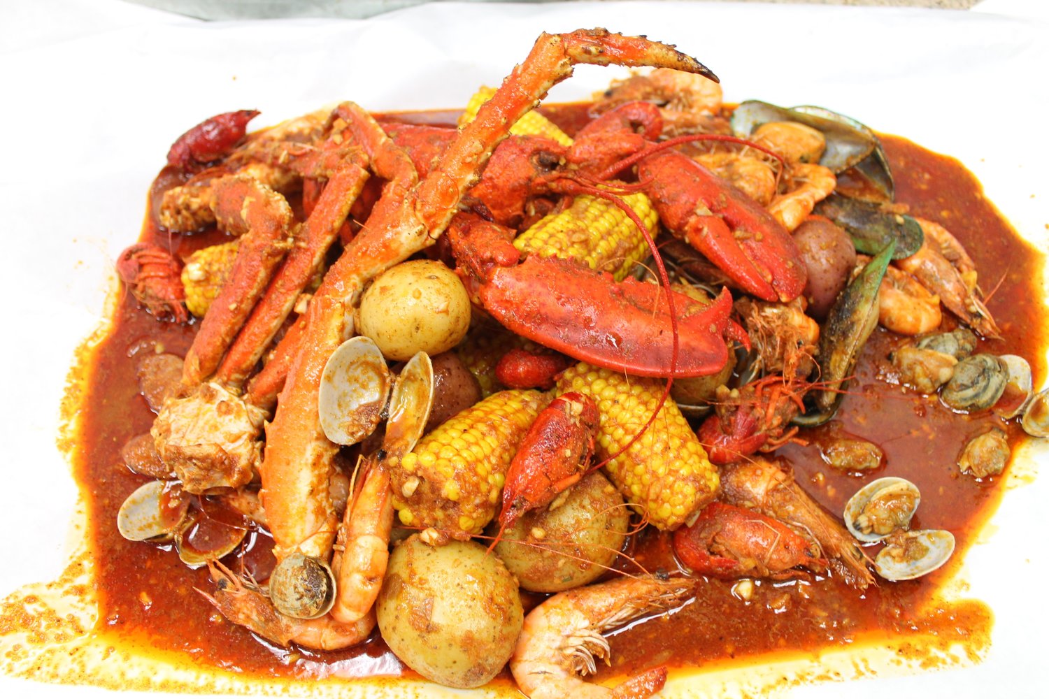 Order King Crab Legs (1 lb) food online from Juicy Crawfish store, Covington on bringmethat.com