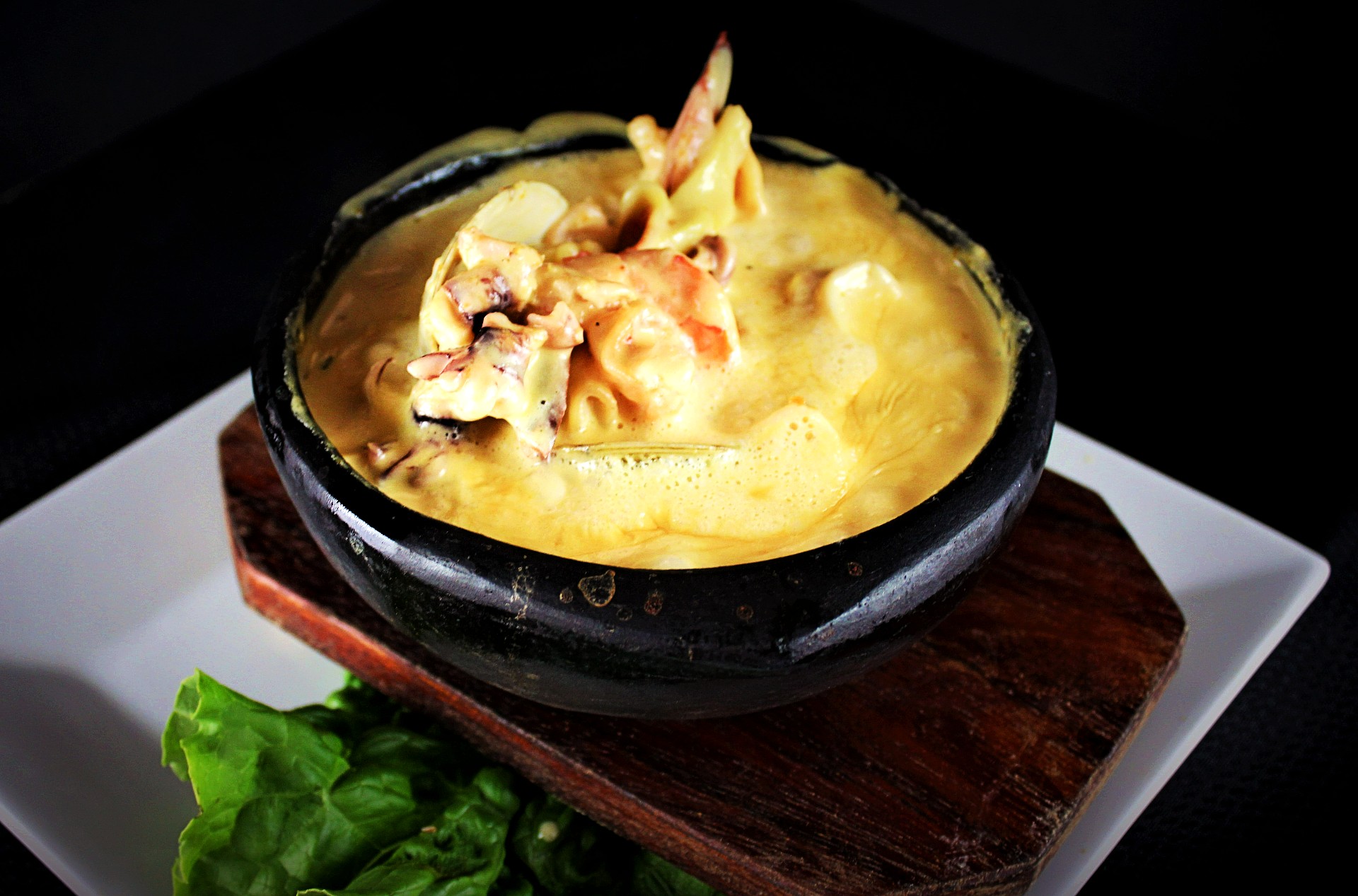 Order 21. Mixed Creamy Seafood Soup food online from Chicken Coop store, Valley Stream on bringmethat.com