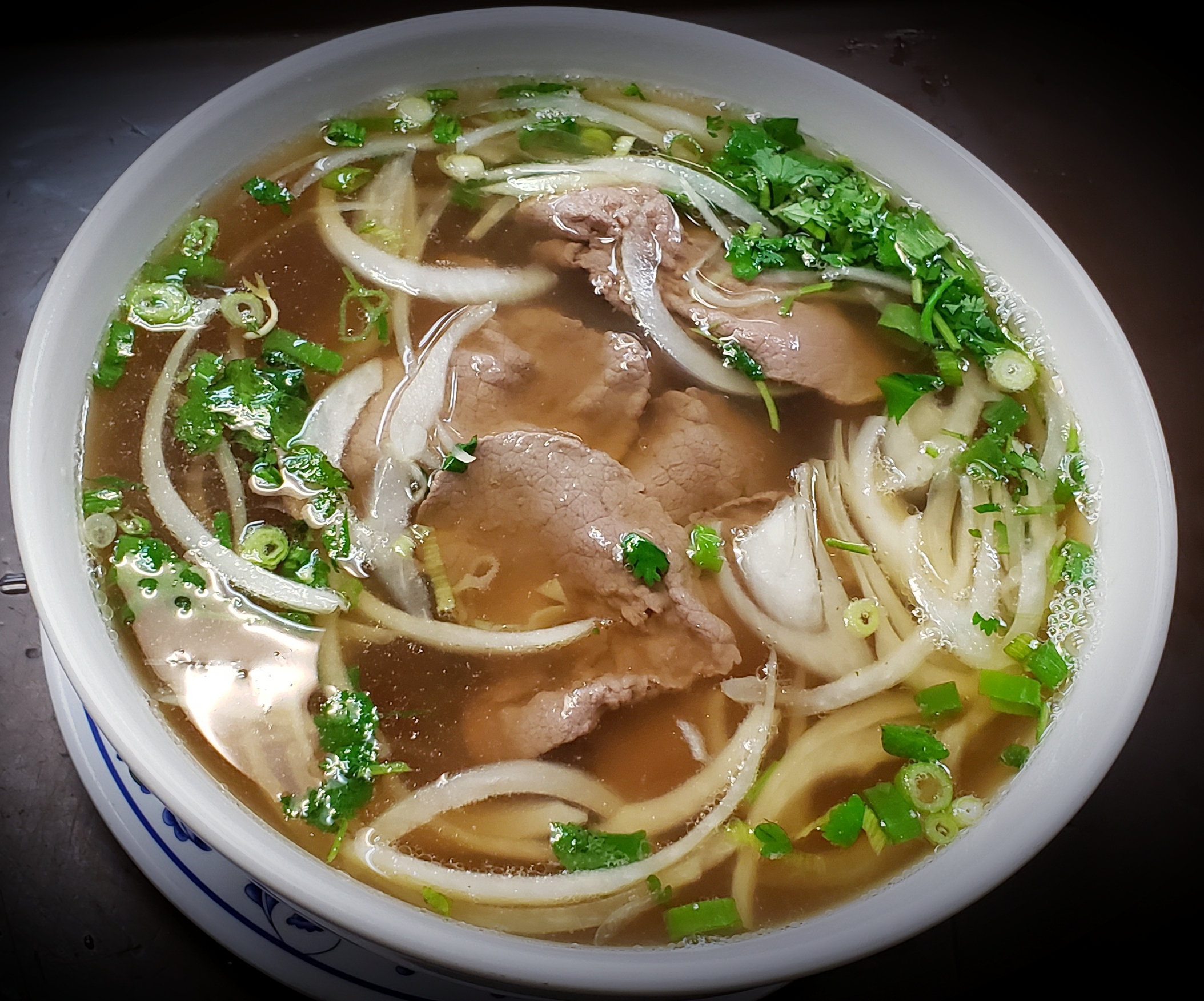 Order 7. Pho Tai Noodle Soup food online from Thien Hoang Restaurant store, Portland on bringmethat.com