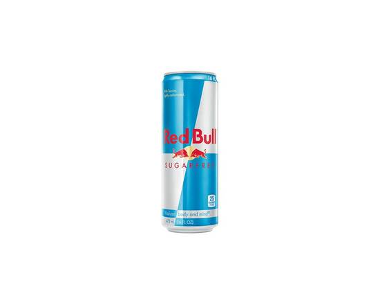 Order Red Bull Sugar Free Energy Drink 16oz food online from Chevron Extramile store, Vancouver on bringmethat.com