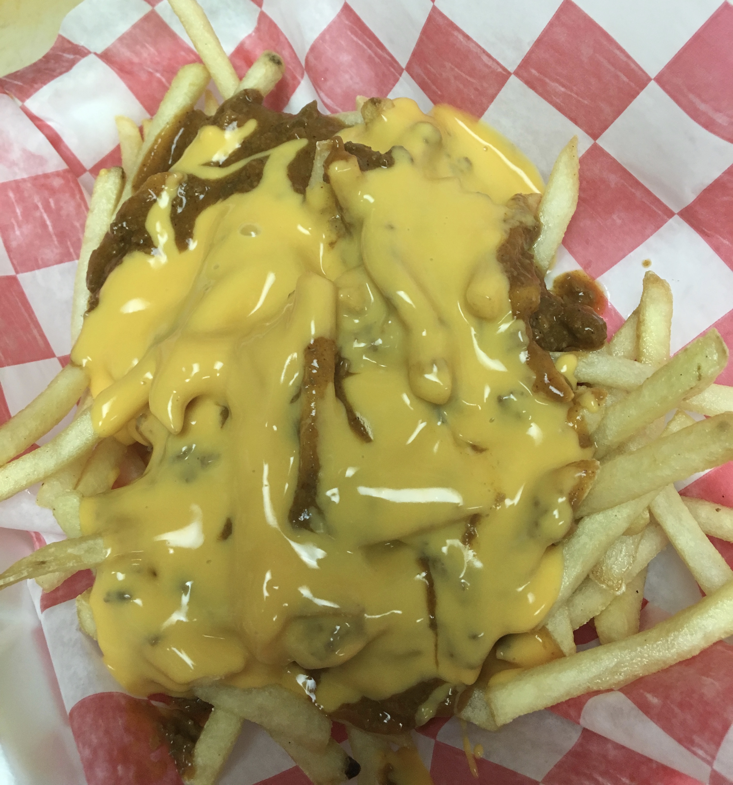 Order Chili Cheese Fries food online from Little Brothers Burgers store, Royal Oak on bringmethat.com