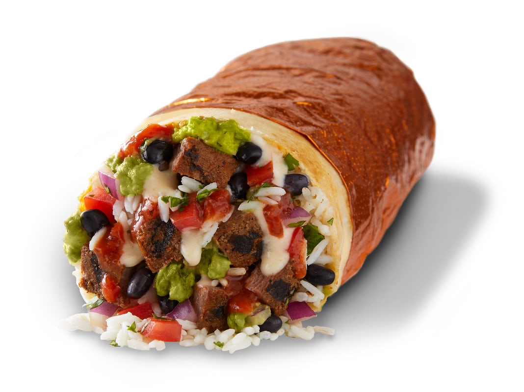 Order Create Your Own Burrito food online from Qdoba Mexican Eats store, Jackson on bringmethat.com