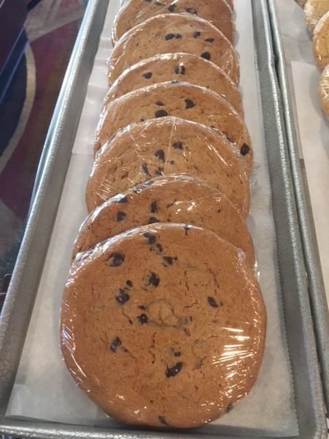 Order Jumbo Chocolate Chip Cookie food online from Fountain Diner store, Hartsdale on bringmethat.com