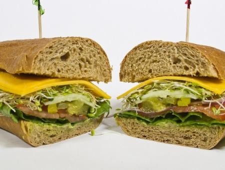 Order 10. Ray's Built Tuff Veggie Sandwich food online from The Sandwich Spot store, San Jose on bringmethat.com