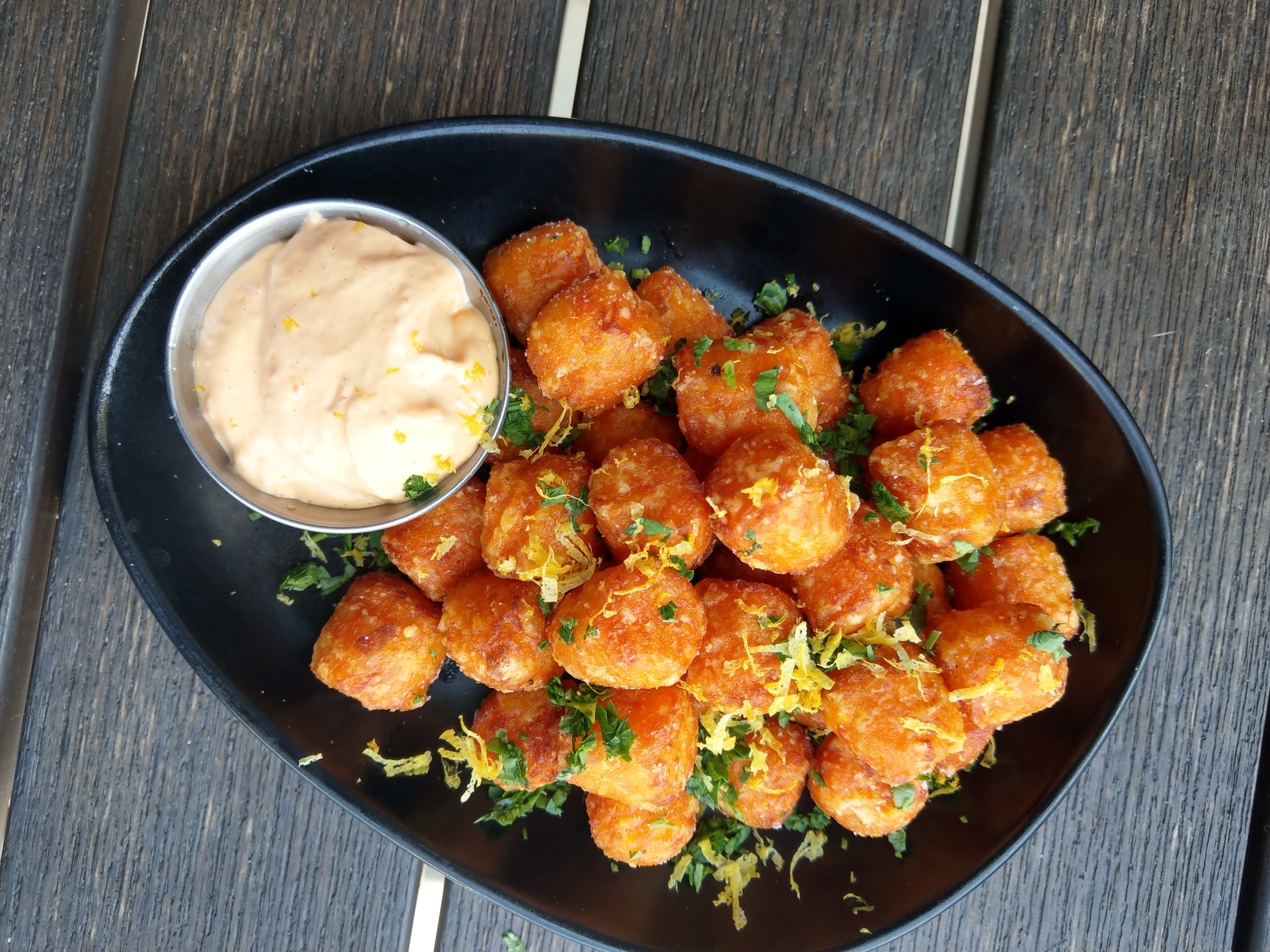 Order Sweet Potato Tater Tots food online from Guildhall store, Whittier on bringmethat.com
