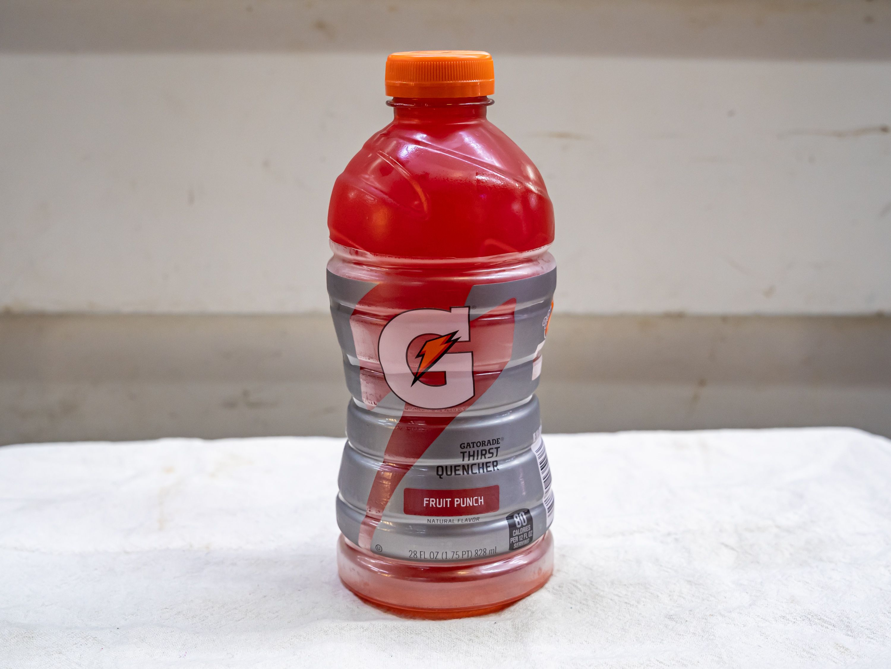 Order Gatorade Fruit punch - 20fl oz food online from Quentin Deli and Grocery store, Brooklyn on bringmethat.com