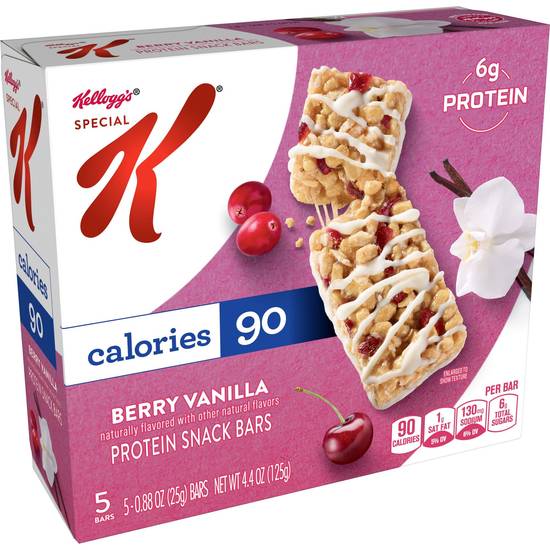 Order Special K Berry Vanilla Protein Snack Bars, 5 CT food online from Cvs store, CORDELE on bringmethat.com
