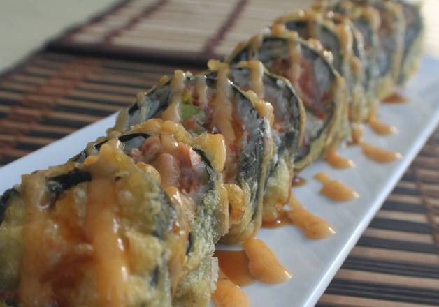Order Hungry Roll (10 Pcs) food online from Volcano Asian Restaurant store, El Centro on bringmethat.com