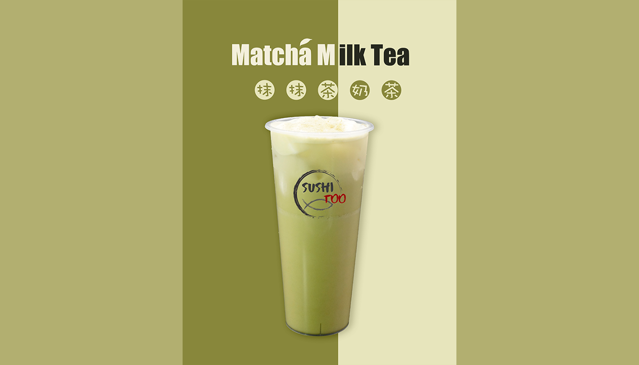 Order Matcha Milk Tea food online from Sushi Too store, Pittsburgh on bringmethat.com