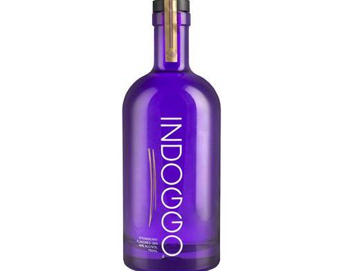Order Indoggo Strawberry flavored Gin 80 proof 750ml food online from Sousa Wines & Liquors store, Mountain View on bringmethat.com