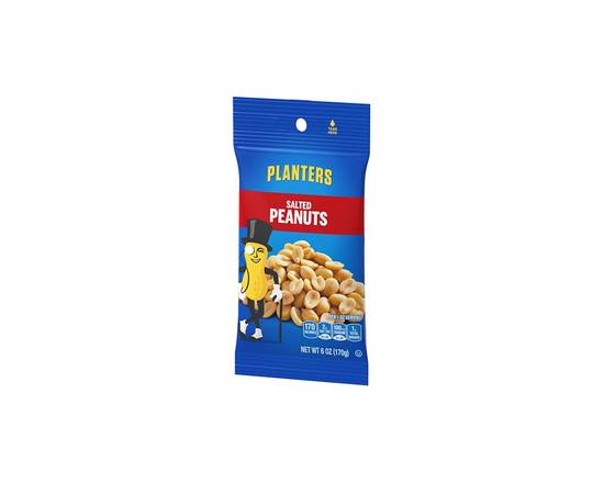 Order Planters Salted Peanuts 6oz food online from Chevron Extramile store, Granada Hills on bringmethat.com