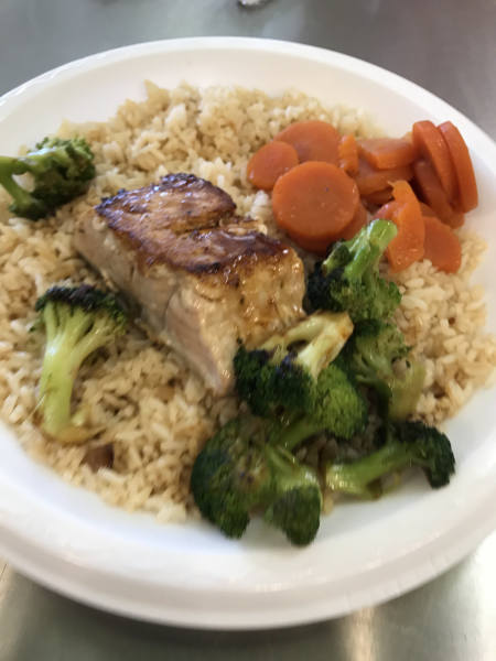 Order Hibachi Fish with Broccoli food online from Tokyo Express store, Greensboro on bringmethat.com