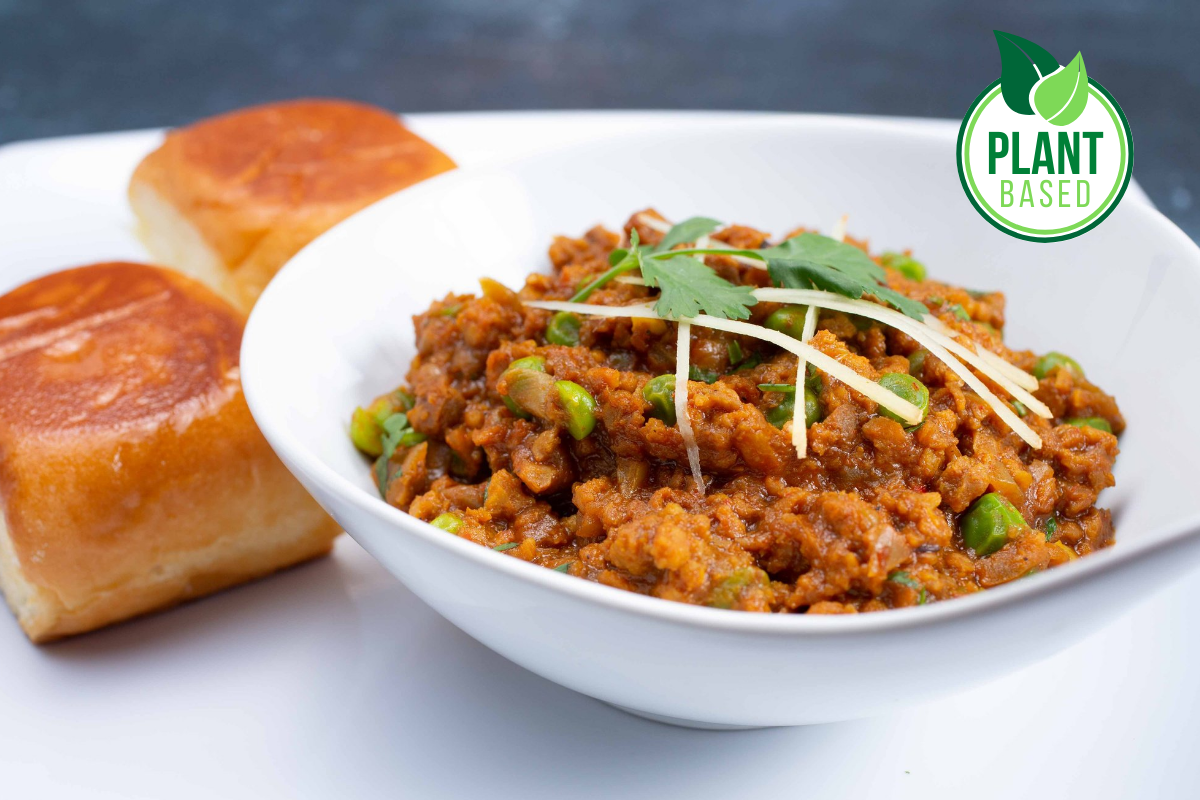 Order 31. Plant Based  Kheema Pav food online from Tulsi Indian Eatery store, Los Angeles on bringmethat.com