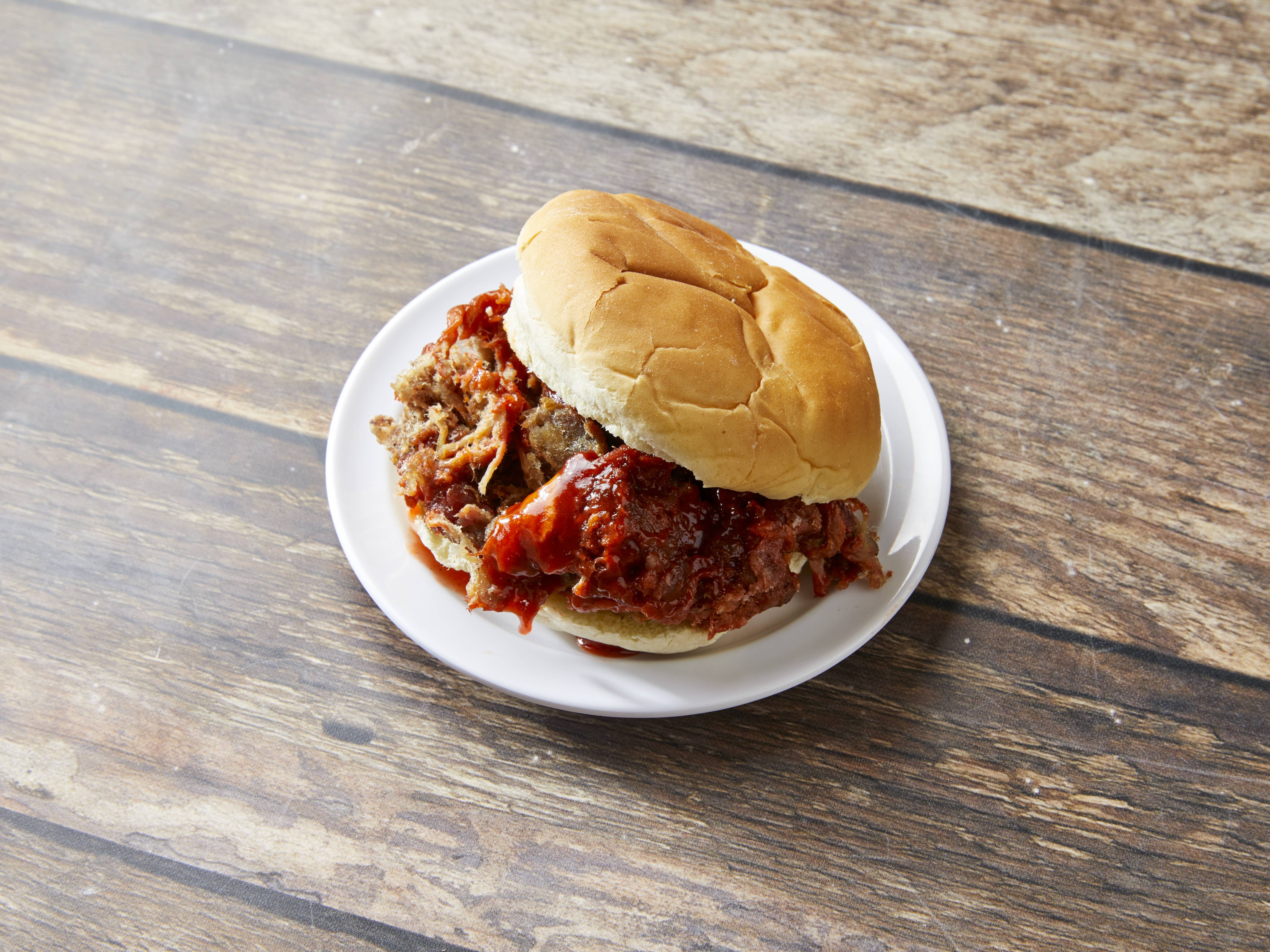 Order Pulled Pork food online from Parks Old Style BBQ store, Detroit on bringmethat.com