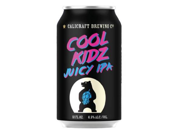 Order Calicraft Brewing Cool Kidz IPA - 6x 12oz Cans food online from Wine Expo store, Santa Monica on bringmethat.com