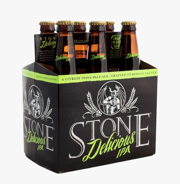 Order Stone Delicious IPA 6 Pack food online from Terners Liquor store, Los Angeles on bringmethat.com