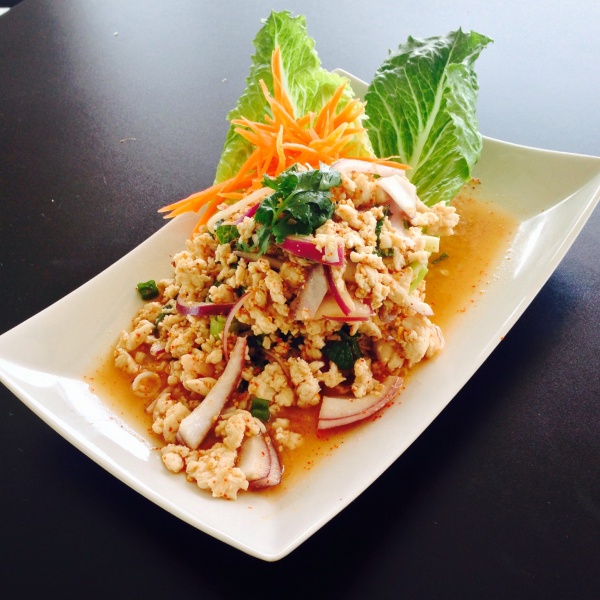 Order 9. Larb Chicken Salad food online from All Rice Thai Hut store, Everett on bringmethat.com