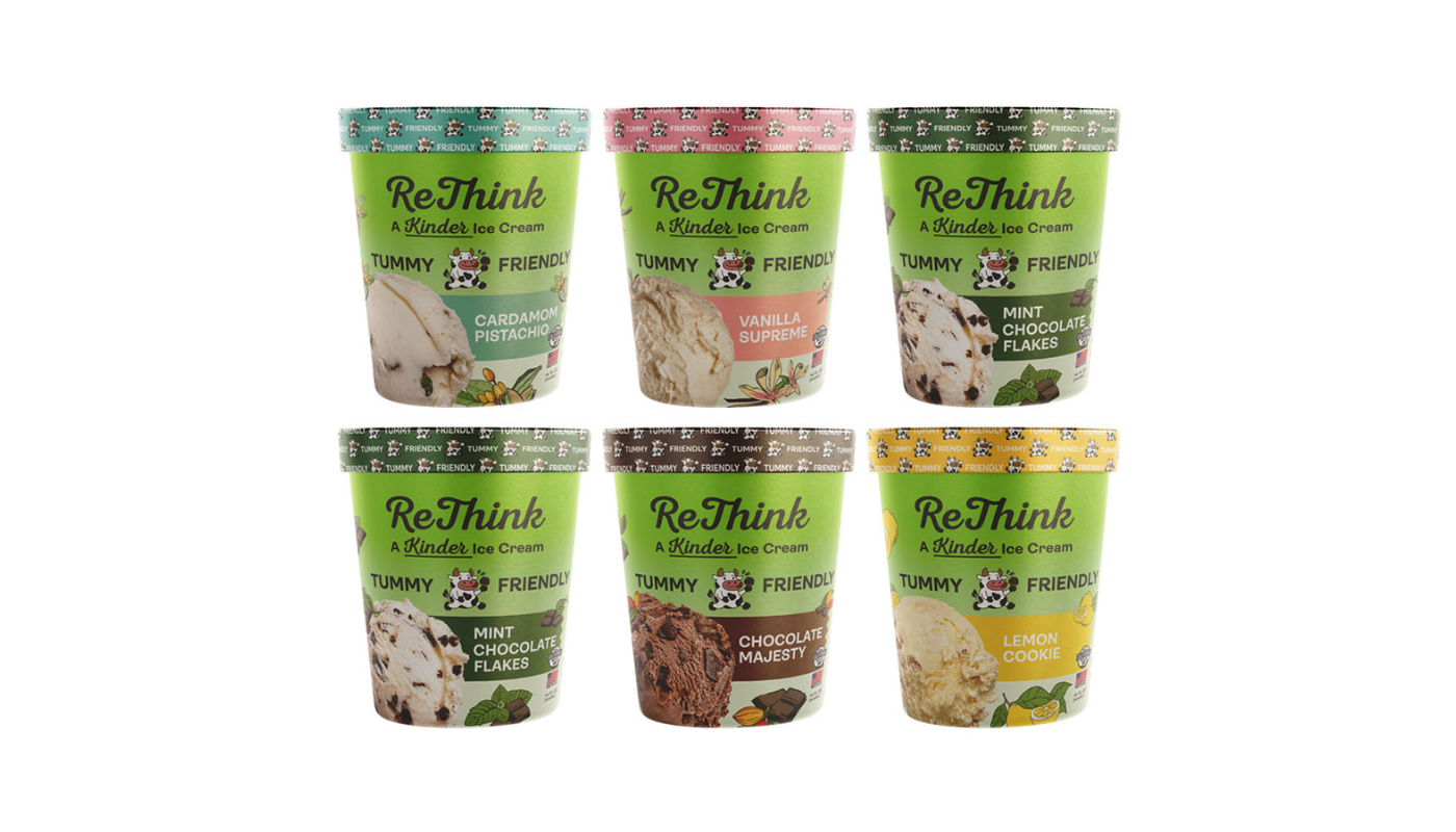 Order Any 6 pints for $54 food online from Rethink Ice Cream store, Culver City on bringmethat.com