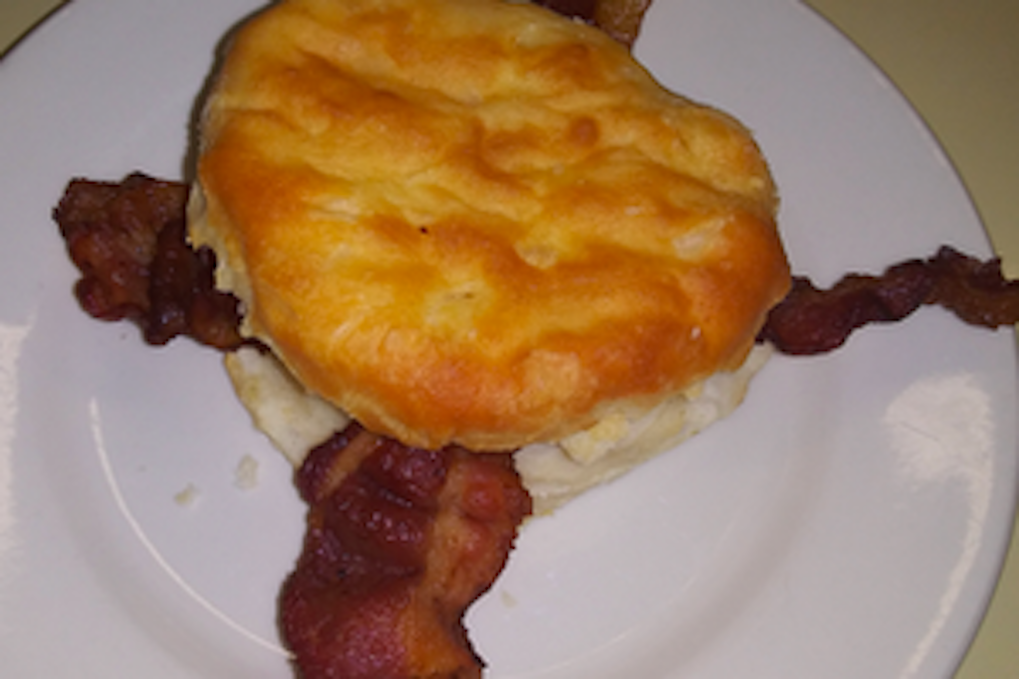 Order Bacon Biscuit food online from Amber Restaurant store, Knoxville on bringmethat.com