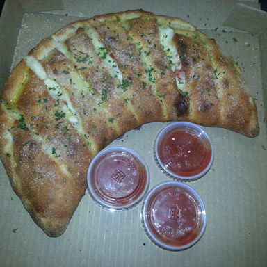 Order Meat Supreme Calzone food online from Papa Ray Pizza store, Daly City on bringmethat.com