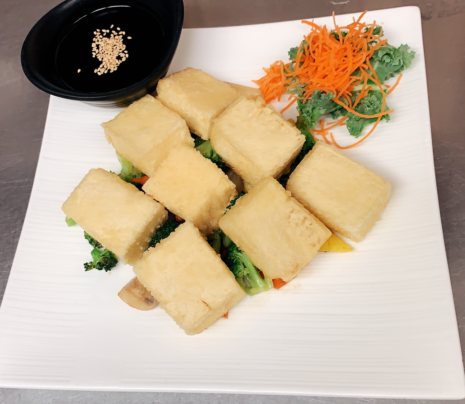 Order Tofu Teriyaki food online from Blue Wazabi store, Madison on bringmethat.com