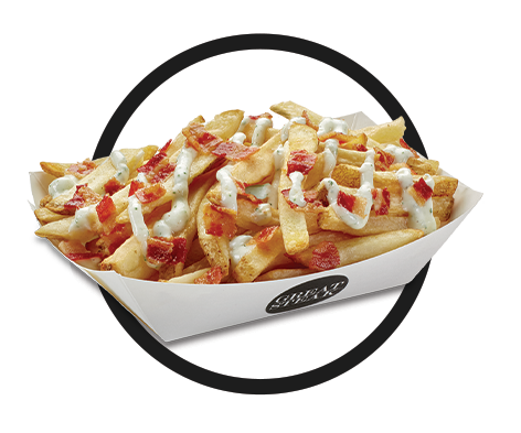 Order Bacon Ranch Fries food online from Great Steak store, Chicago on bringmethat.com