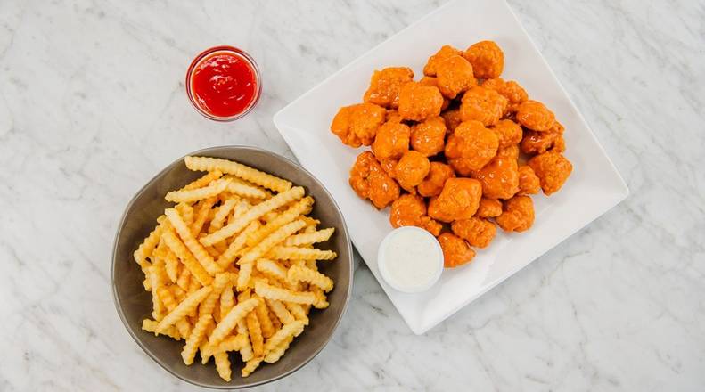 Order 30 Boneless and Large Fry Special food online from Wing Shack store, Fort Collins on bringmethat.com
