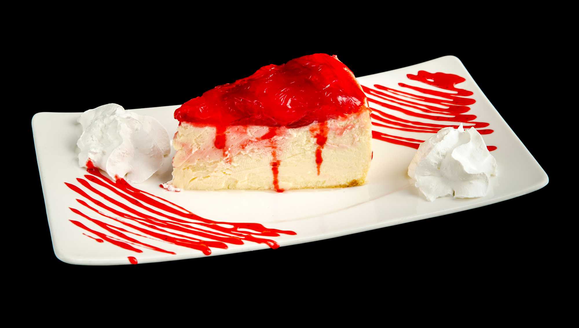 Order Strawberry Cheesecake food online from Masal Cafe store, Brooklyn on bringmethat.com
