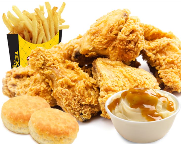 Order 8 Pc Chicken or Tender's w/ Two Side's and Four Biscuit's  food online from Texas Chicken & Burgers store, Bronx on bringmethat.com