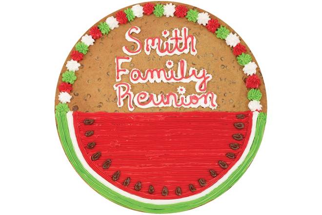 Order Family Reunion Watermelon - O4030  food online from Great American Cookies store, Dallas County on bringmethat.com