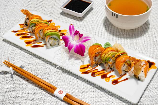 Order Tiger Dragon Roll food online from Hako store, Irvine on bringmethat.com