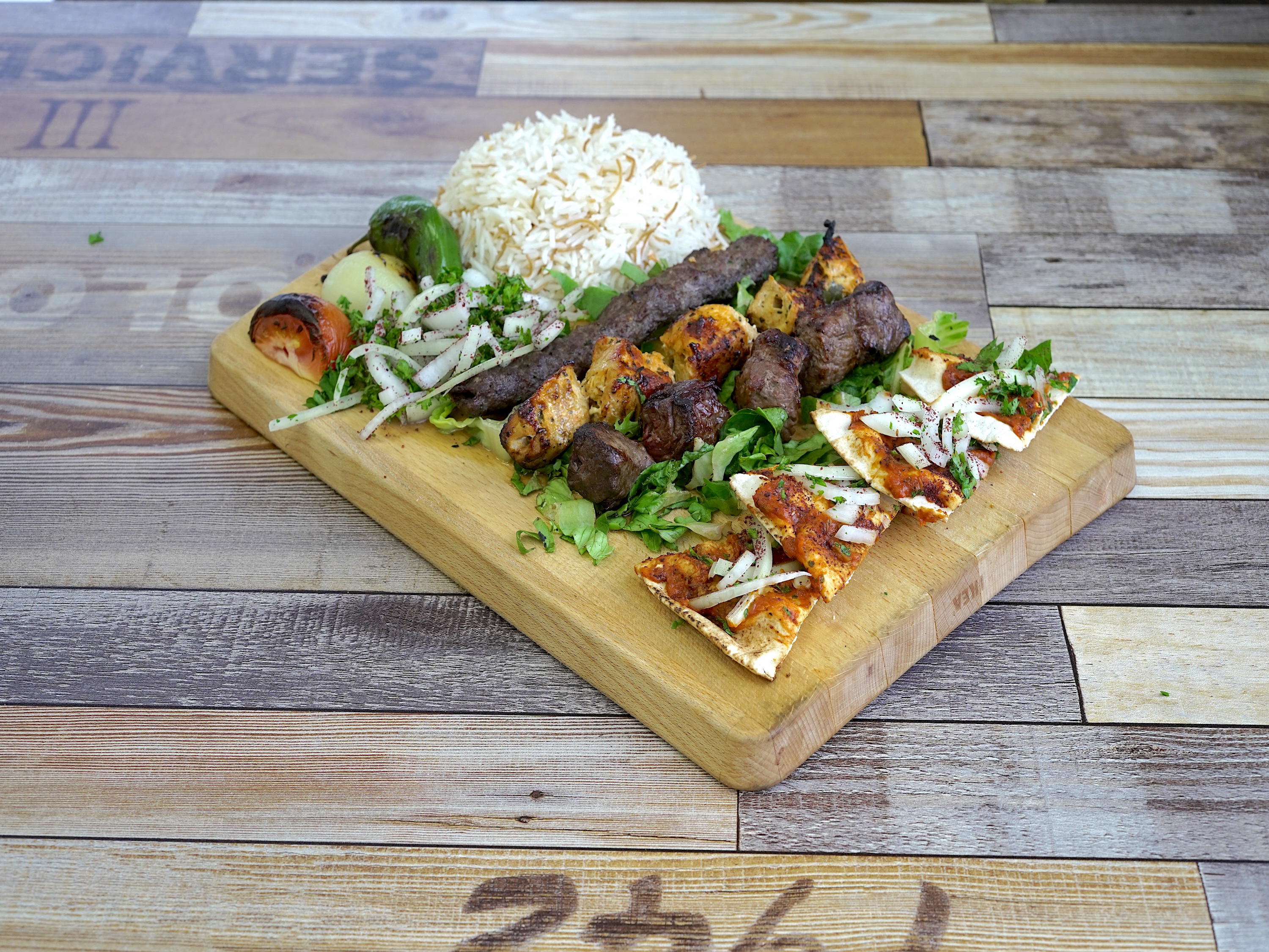 Order Basha Tray food online from Basha Grill store, Dearborn Heights on bringmethat.com