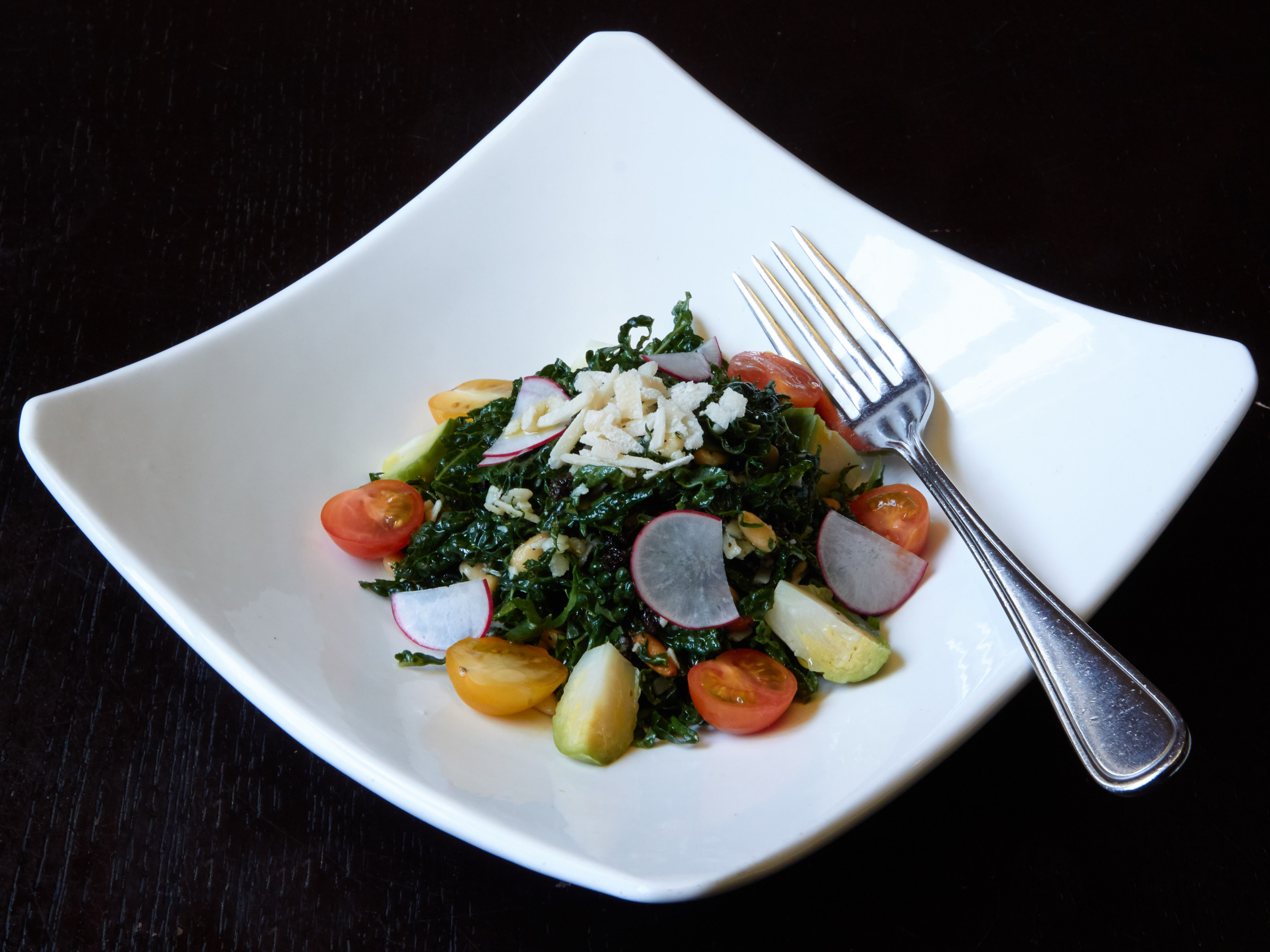 Order Organic Chopped Kale Salad food online from AOC East store, New York on bringmethat.com