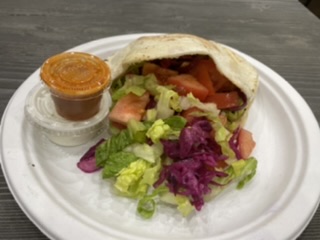 Order  lamb and  Beef mix Gyro Pita food online from Soup & Gyro store, New York on bringmethat.com
