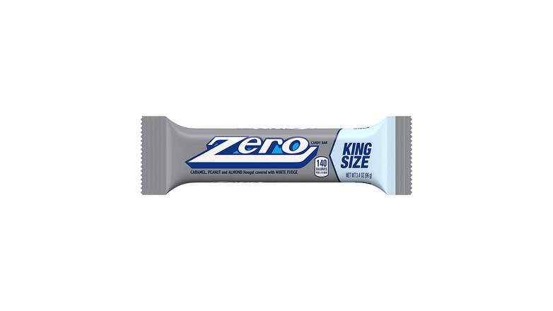 Order Zero White Fudge Candy Bar, King Size 3.4 oz food online from Valero Food Mart store, Murrayville on bringmethat.com
