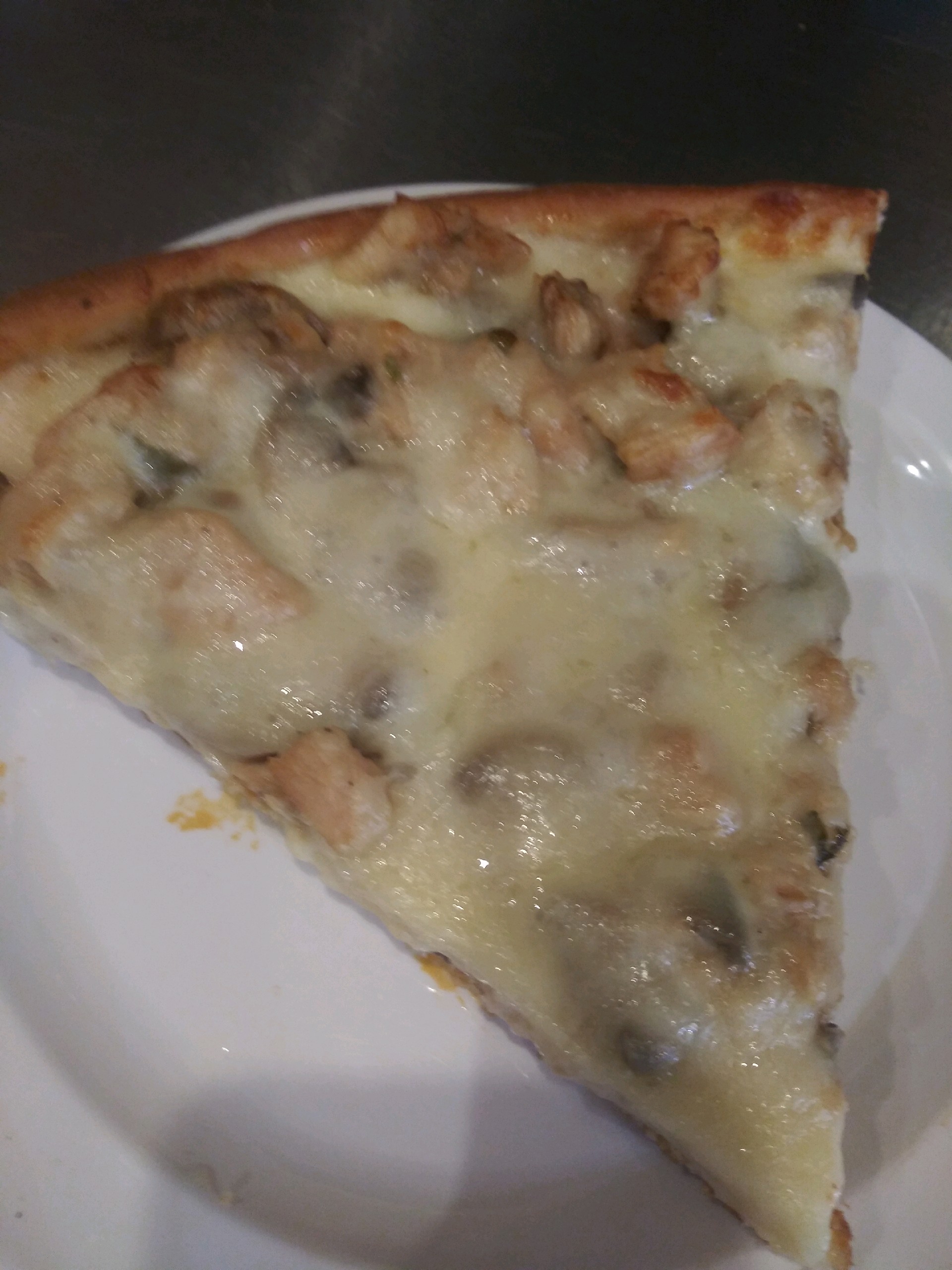 Order Chicken Marsala Pan Pizza Slice food online from Sofia's Pizza store, Brooklyn on bringmethat.com