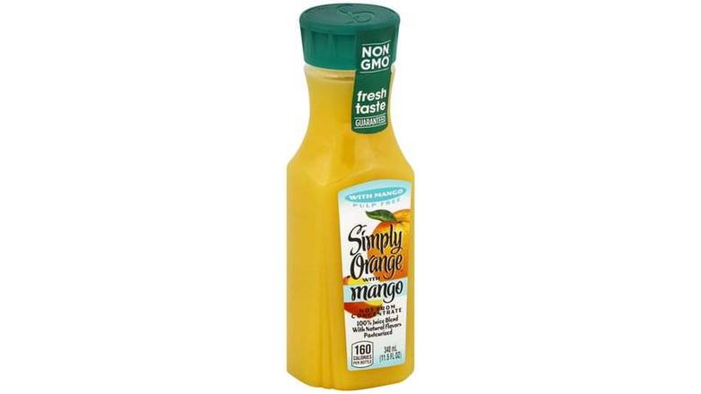 Order Simply Orange  With Mango food online from Exxon Food Mart store, Port Huron on bringmethat.com
