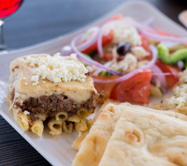 Order Pastichio food online from Atheneos Greek Village Cafe store, Mesquite on bringmethat.com