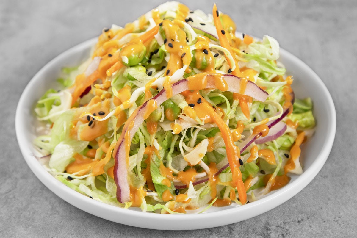 Order Fresh Mix Salad (Side) food online from Ono Hawaiian Bbq store, Sacramento on bringmethat.com