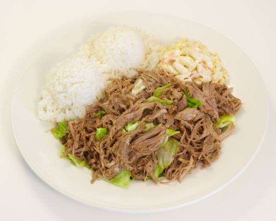 Order Kalua Pork with Cabbage food online from L&L Hawaiian Bbq store, Beaverton on bringmethat.com