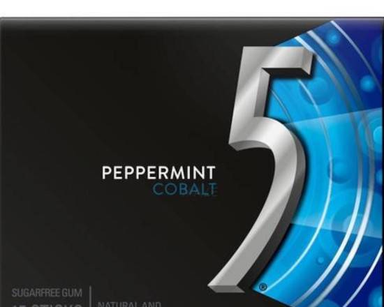Order 5 Cobalt Peppermint Gum (15 Count) food online from Shell store, Gaithersburg on bringmethat.com