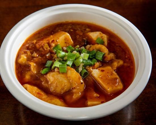 Order 麻辣豆花魚 Spicy Tofu Fish food online from Han Dynasty store, Royersford on bringmethat.com