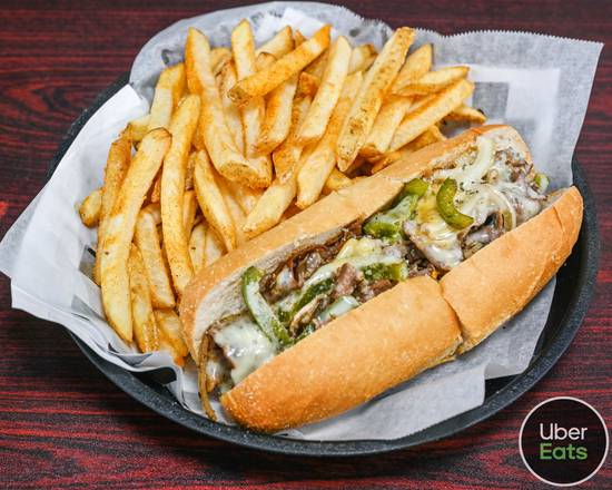 Order Light Crew  Cheese Steak Sub food online from I Love NY Pizza store, Wilson on bringmethat.com