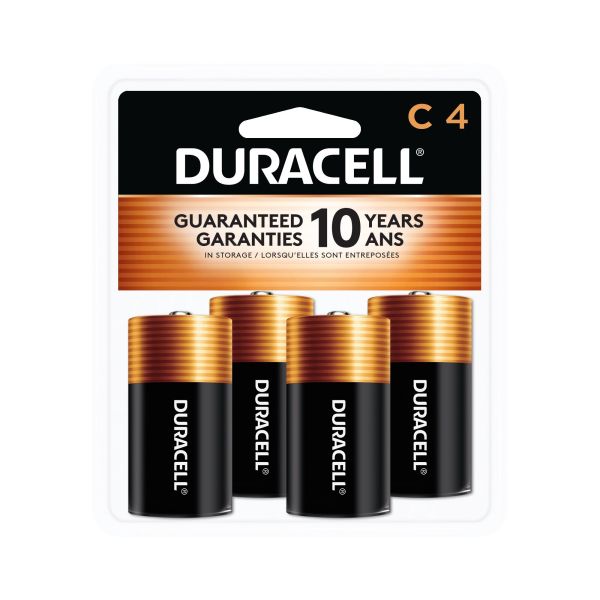Order Duracell Coppertop C Alkaline Batteries - 4 pk food online from Rite Aid store, SUFFOLK on bringmethat.com