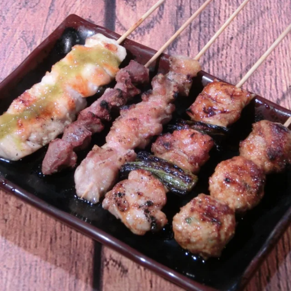 Order Chicken Yakitori Set food online from Izakaya Takasei store, Fullerton on bringmethat.com