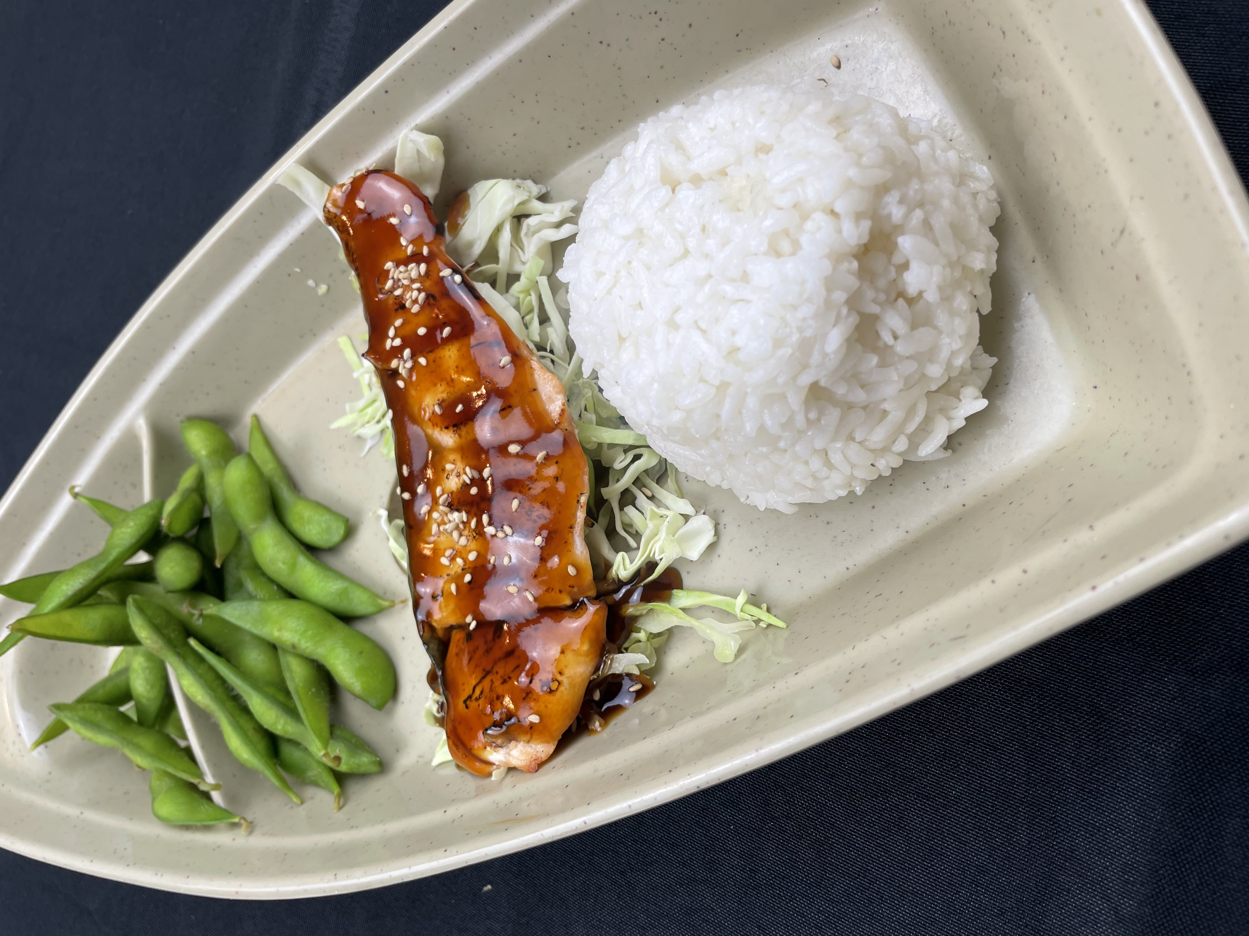 Order Kids Salmon Teriyaki food online from Sushi Hub store, Stockton on bringmethat.com